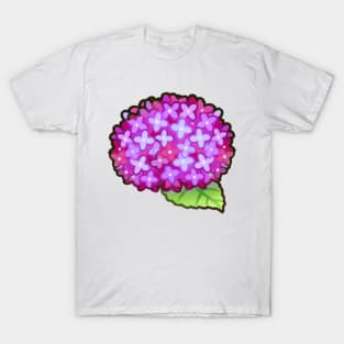 Pink Hydrangea T-Shirt